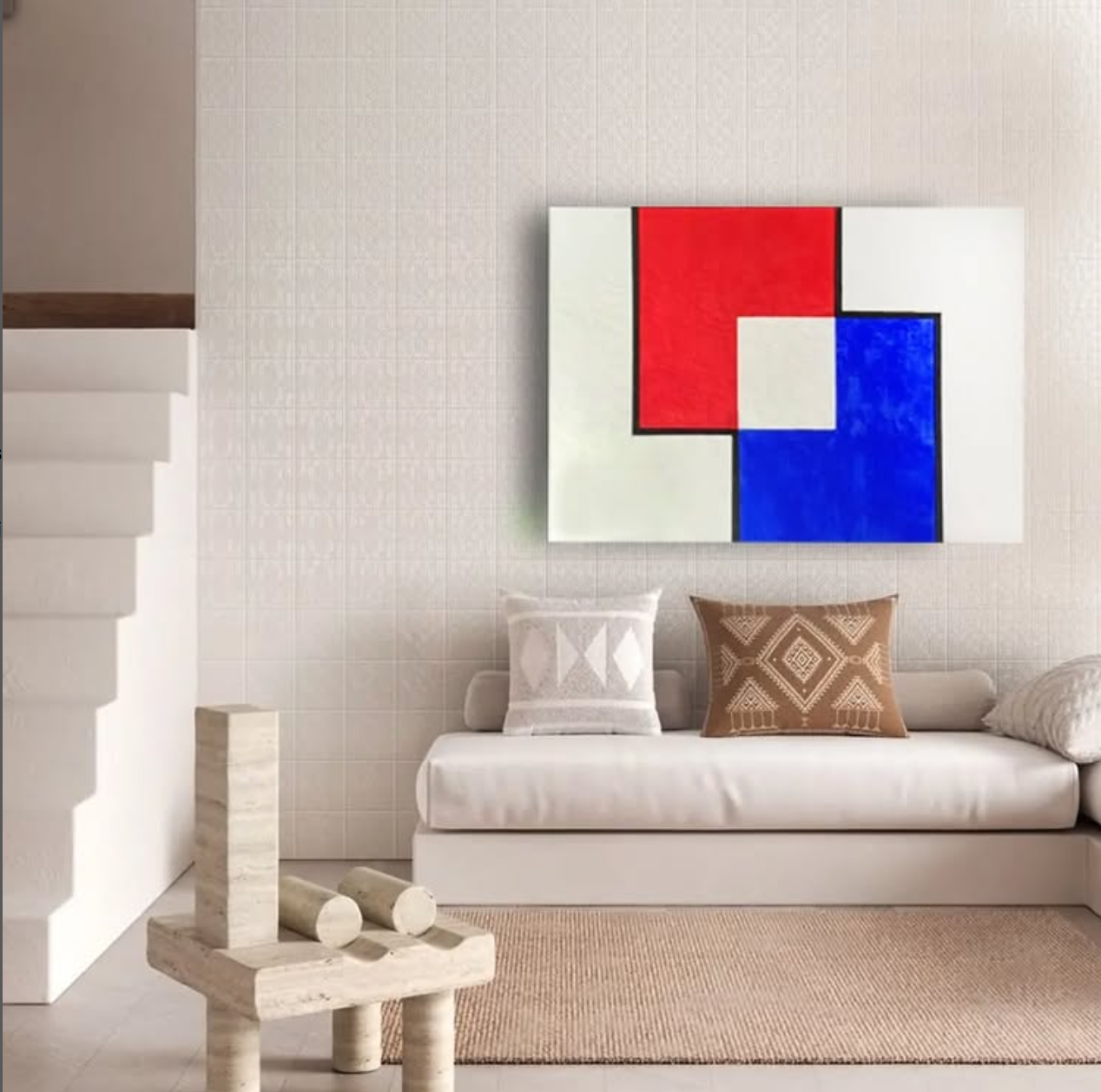 AG / RED & BLUE