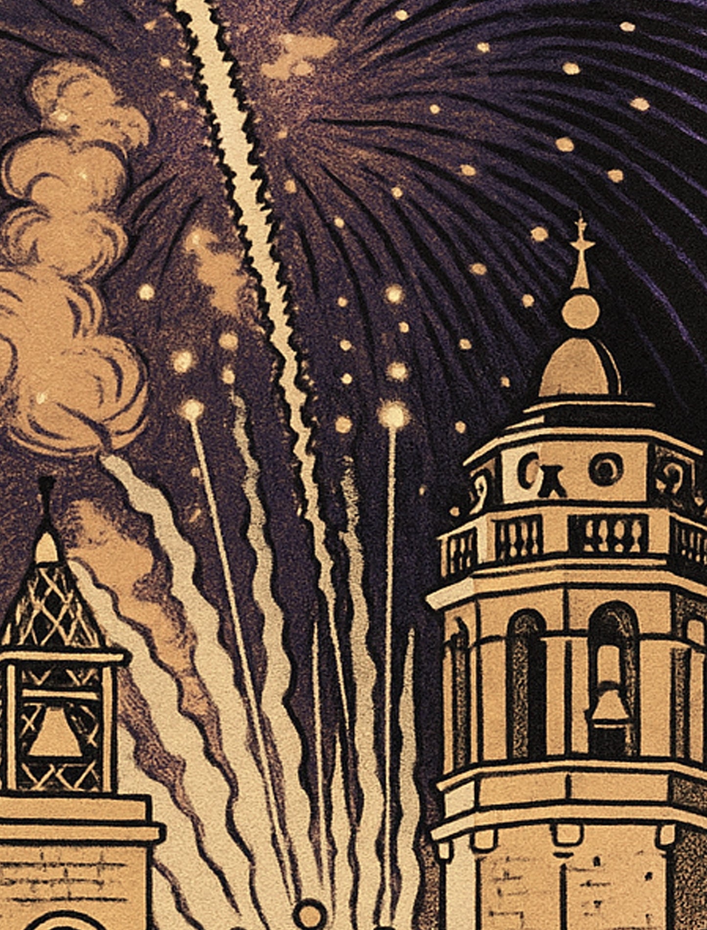 AU 322 / SITGES SANTA TECLA fuegos