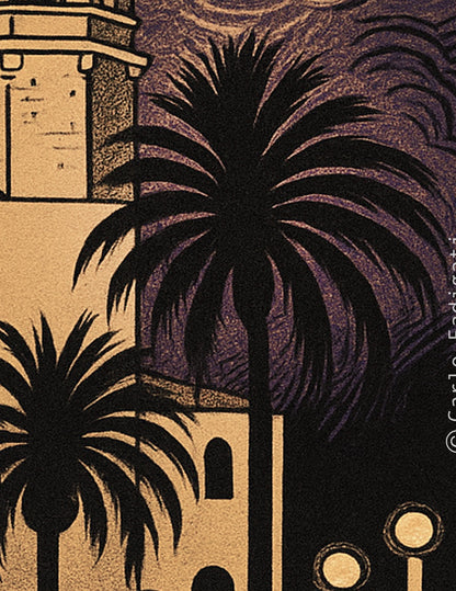 AU 322 / SITGES SANTA TECLA fuegos