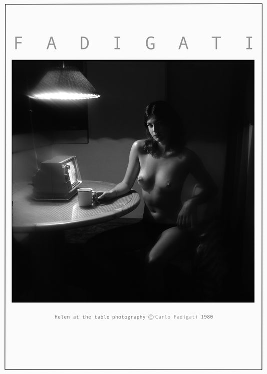 NU 53 /  HELEN AT THE TABLE