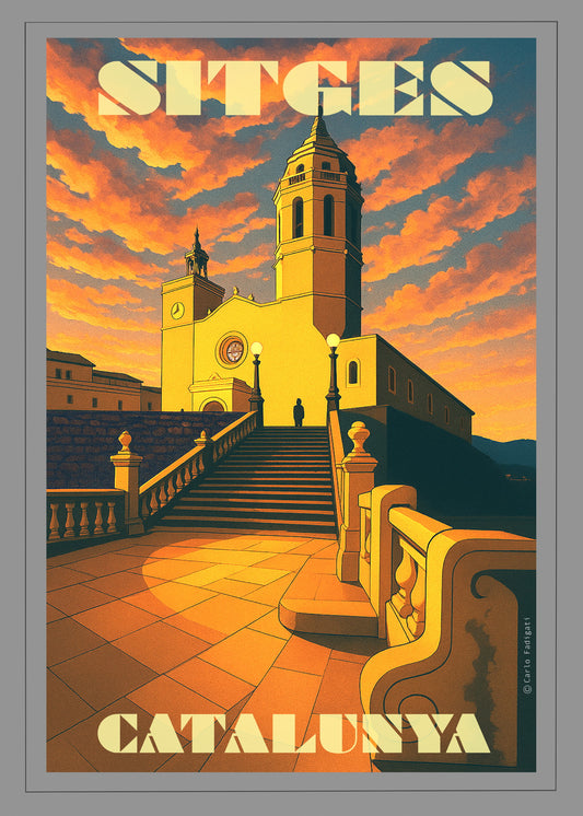 AU 325 / SITGES SANTA TECLA nubes