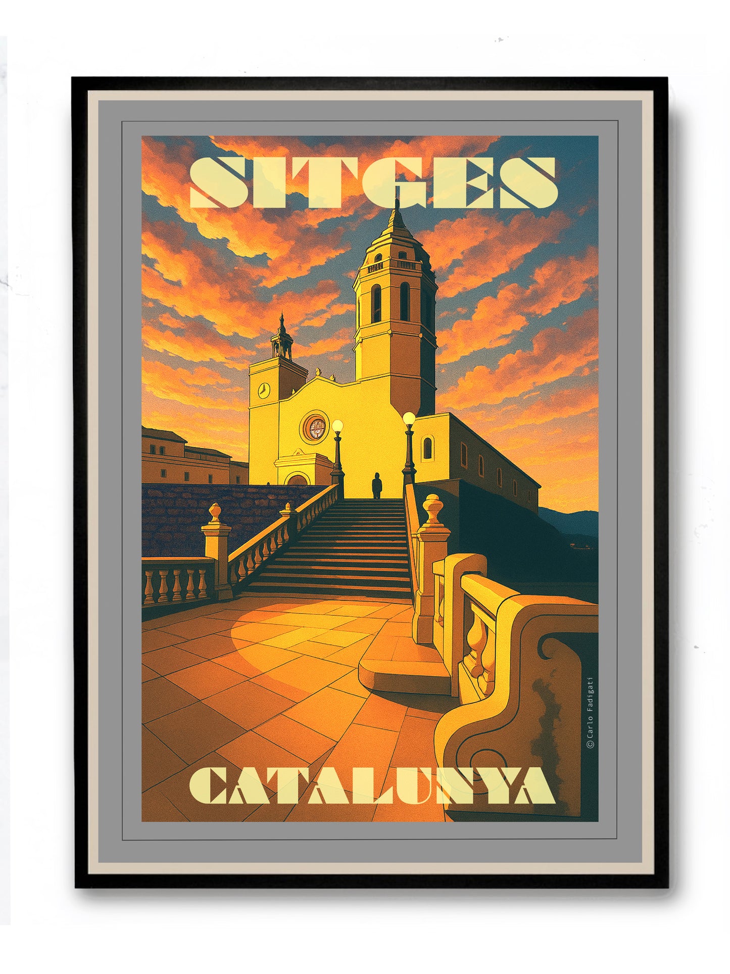 AU 325 / SITGES SANTA TECLA nubes