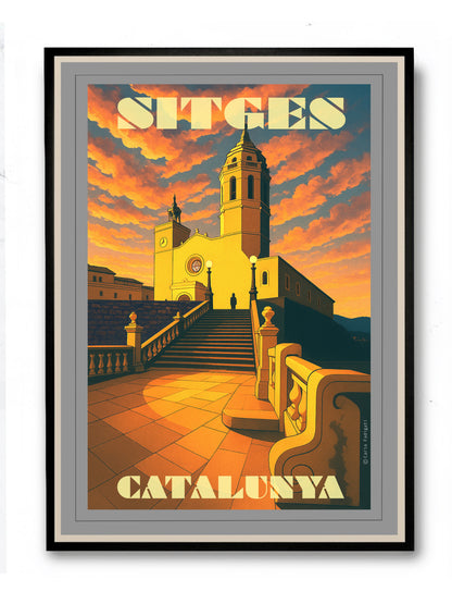 AU 325 / SITGES SANTA TECLA nubes