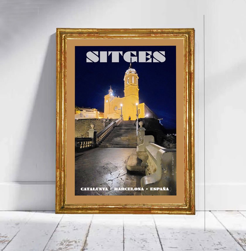 AU 330 / SITGES SANTA TECLA escalinata